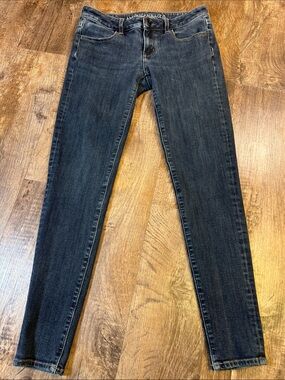 American Eagle Outfitters Dark Indigo Skinny Jeans